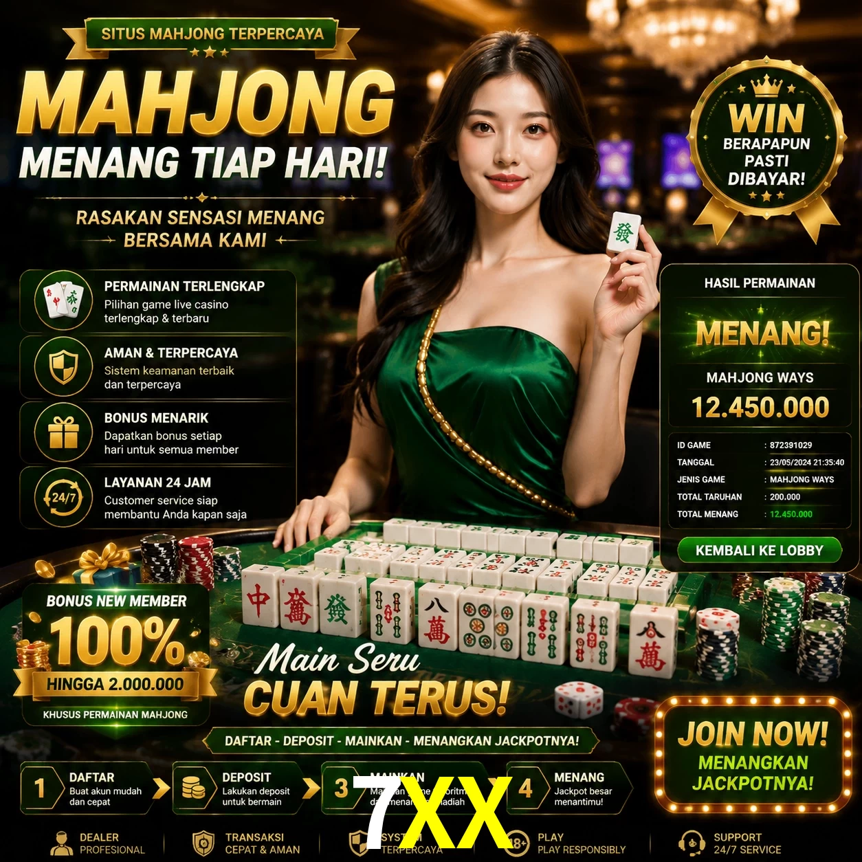 Cashback VIP 7XX - reembolso semanal